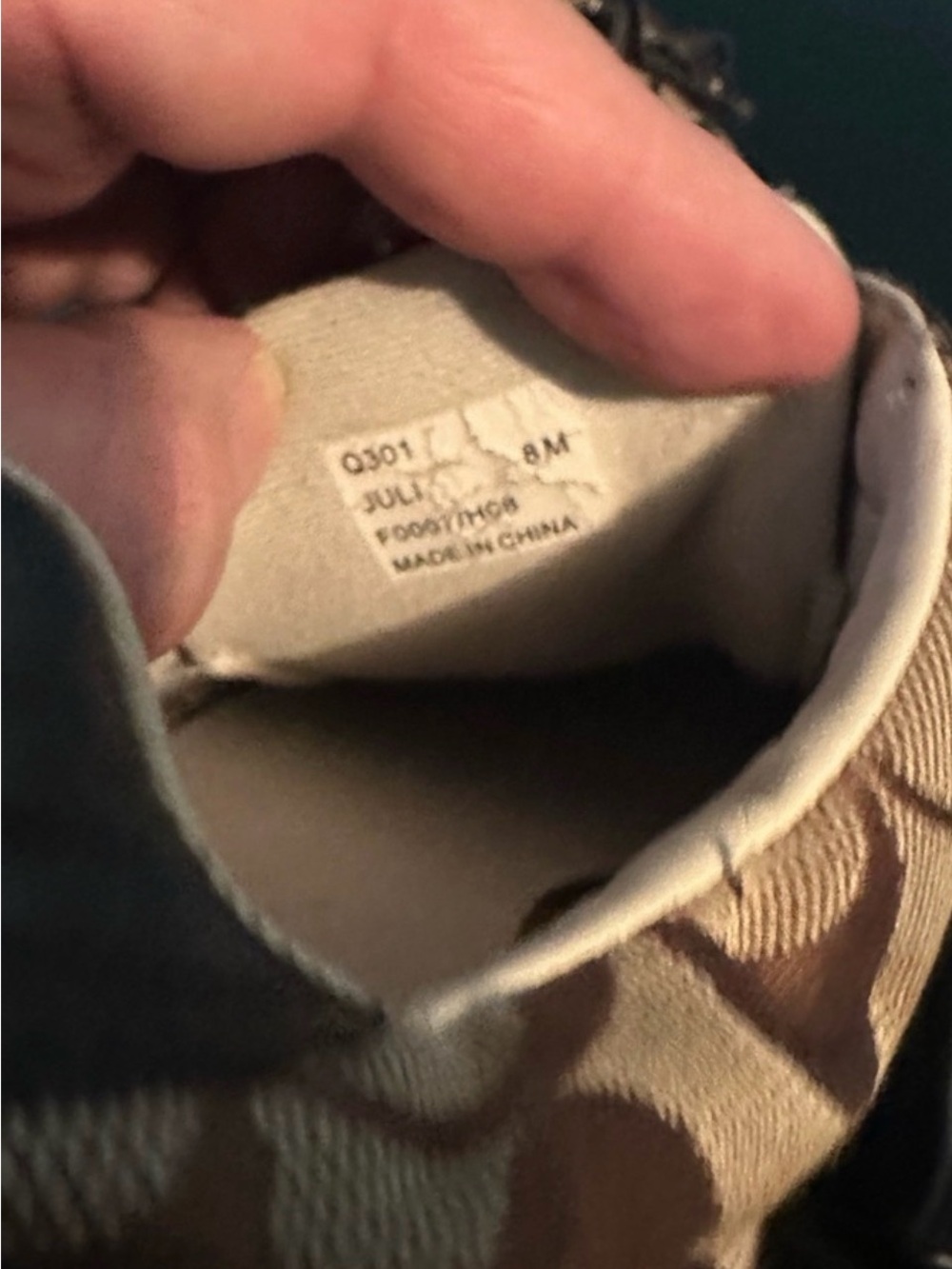 Coach monogram, Patterned Sneakers Size 8M Velcro latches - Picture 7 of 9